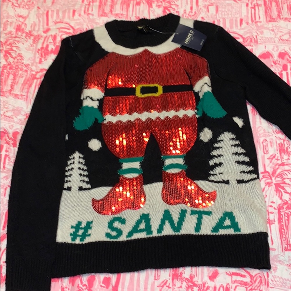 Forever 21 Funny Xmas Sweater